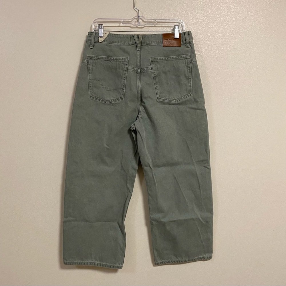 Free People Jeans Women Size 8/29 Green We the free Deep Trance Boyfriend Jeans - Picture 5 of 15